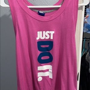 Pink Nike Tanktop